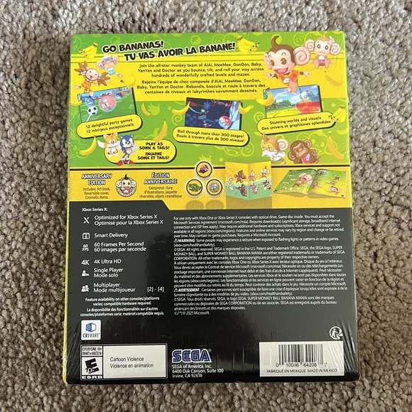 Super Monkey Ball Banana Mania Anniversary Edition - Xbox Series X - Picture 2 of 3
